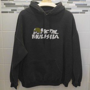 Vintage Black Metal Mulisha Sweatshirt Hoodie